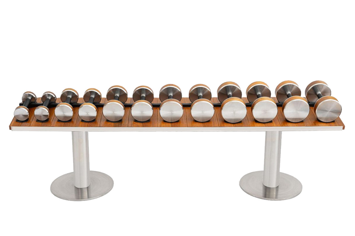 PEN Light Dumbbell Set by Fysik for Jack Game Room