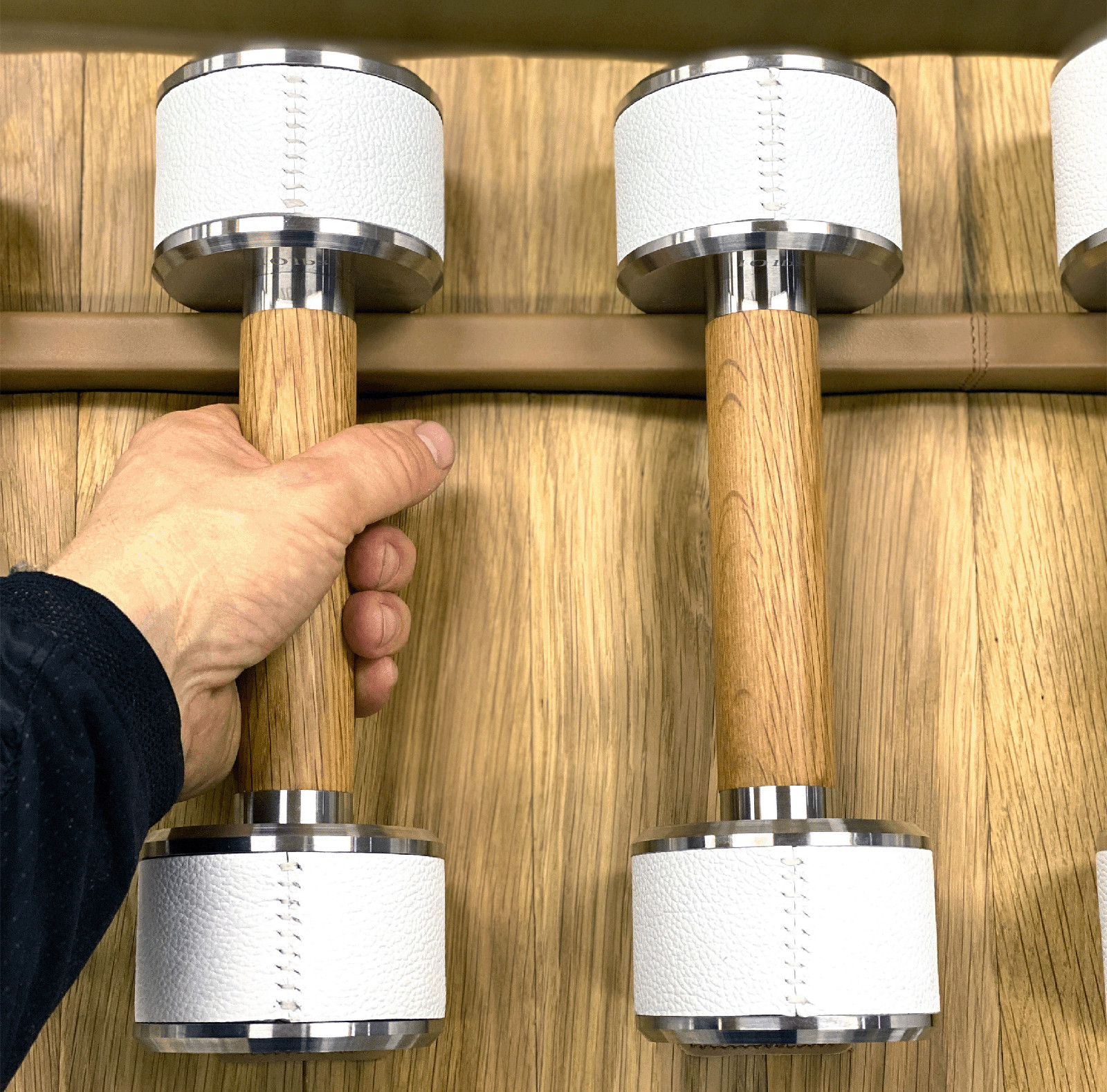 NAK Complete Dumbbell Set by Fyisk for Jack Game Room