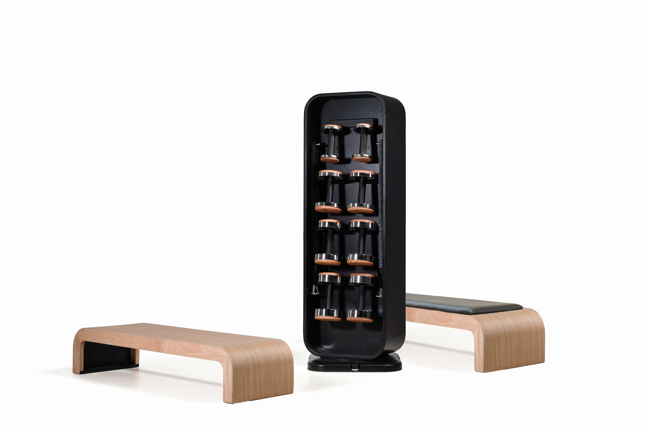 NOHrD StepTower Dumbbell/Bench Combo by NOHrD for Jack Game Room