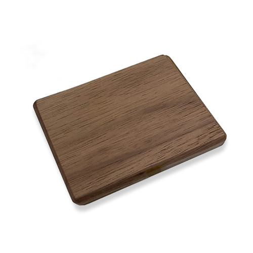 Luxury Fitness Natural Walnut Wood Swatch Sample by Jack Game Room