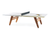 Stationary Outdoor Ping Pong Table (White)