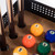 Diagonal Pool Cue Rack Detail View by Jack Game Room