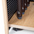 Diagonal Pool Cue Rack Detail View by Jack Game Room