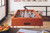 RS4 Home Indoor Outdoor Foosball Table End View (Terracotta) RS4 Home Indoor Outdoor Foosball Table End View (Terracotta)
