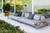 Space Outdoor Modular Seating in Light Grey by Cane-line for Jack Patio Space Outdoor Modular Seating in Light Grey by Cane-line for Jack Patio