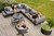 Space Outdoor Modular Seating in Lava Grey by Cane-line for Jack Patio Space Outdoor Modular Seating in Lava Grey by Cane-line for Jack Patio