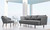 Moments 3-Seat Sofa in Light Grey by Cane-line for Jack Patio Moments 3-Seat Sofa in Light Grey by Cane-line for Jack Patio