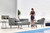 Moments 2-Seat Modular in Light Grey by Cane-line for Jack Patio Moments 2-Seat Modular in Light Grey by Cane-line for Jack Patio
