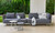 Moments 2-Seat Modular in Light Grey by Cane-line for Jack Patio Moments 2-Seat Modular in Light Grey by Cane-line for Jack Patio