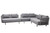 Moments 3-Piece Left Modular in Light Grey by Cane-line for Jack Patio Moments 3-Piece Left Modular in Light Grey by Cane-line for Jack Patio