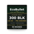 EcoBullet Shadow: 300 BLK 220gr TMJ Subsonic, 50 Rounds