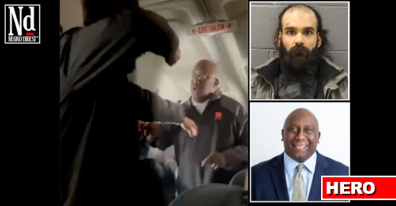 HEROIC BOUNCER TURNED BUSINESSMAN Stops Deranged Airline Passenger