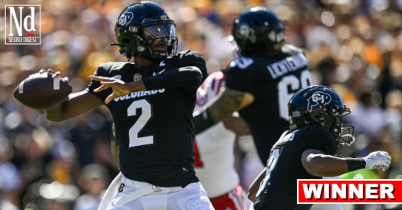 COLORADO, SHEDEUR SANDERS DOMINATES NEBRASKA 36-14