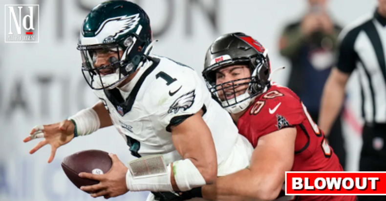 TAMPA BAY HUMILIATES PHILLY 32-9