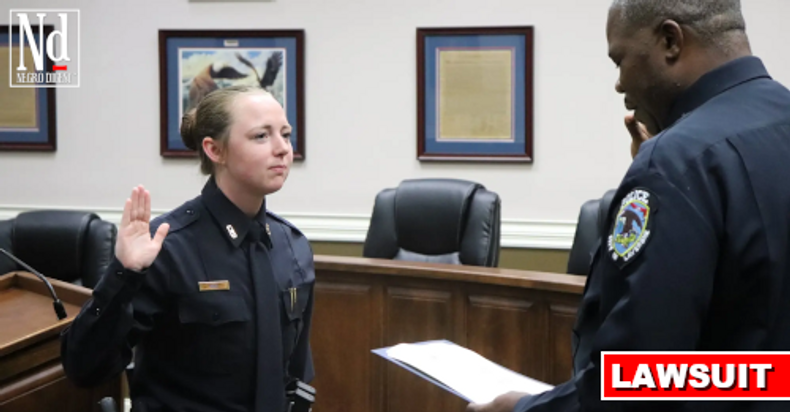 WHITE FEMALE POLICE OFFICER SUES, Says Black Sergeant 'Groomed' Her