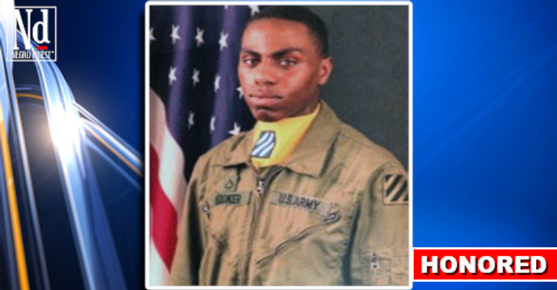 U.S. MILITARY HONORS FALLEN BLACK SOLDIER