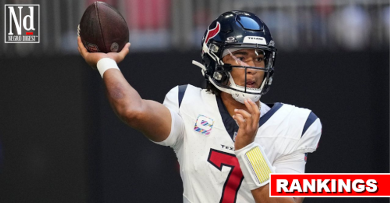 NFL WEEK 6: BLACK QB RANKINGS