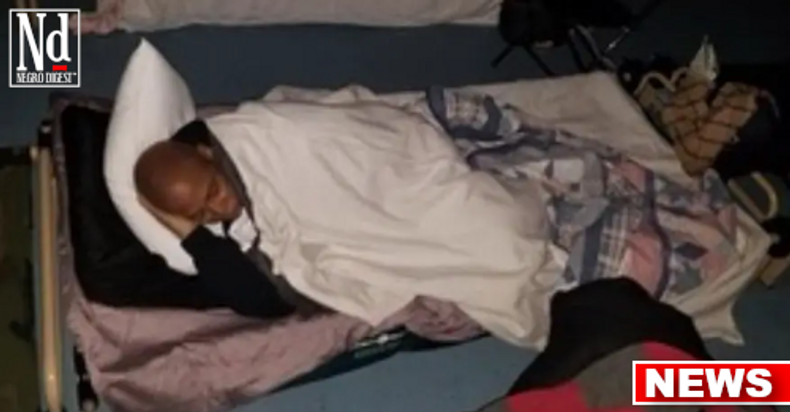 NYC MAYOR ERIC ADAMS SPENDS COLD NIGHT In Homeless Shelter