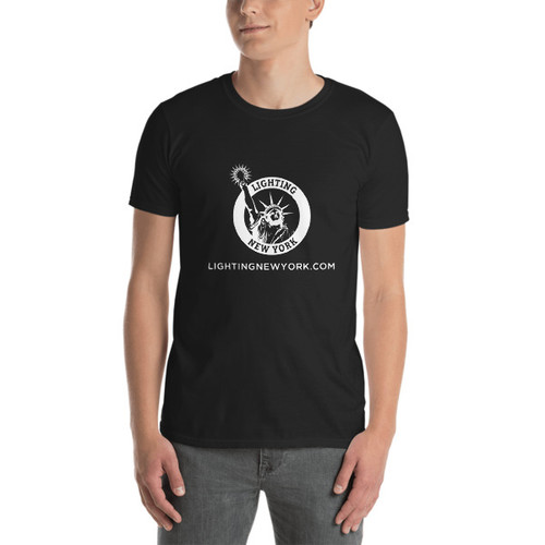 Black LNY Logo Short-Sleeve Unisex T-Shirt