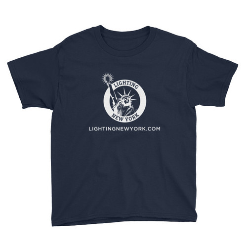 Navy Youth LNY Logo Short Sleeve T-Shirt