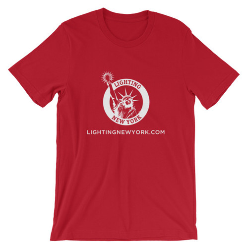 Red Short-Sleeve LNY Logo Unisex T-Shirt