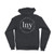 Dark Heather American Apparel 2-Sided Hoodie