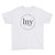 White Youth 2-Sided Short Sleeve T-Shirt