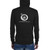 Charcoal Bella+Canvas Unisex Lightweight Zip-hoodie with Tear Away Label