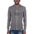 Grey Bella+Canvas Unisex Lightweight Zip-hoodie with Tear Away Label