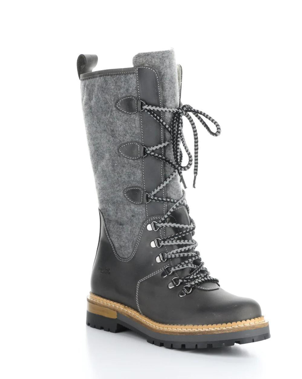 Bos. Co. Algid Round Toe Grey Waterproof Boots Robert Frost