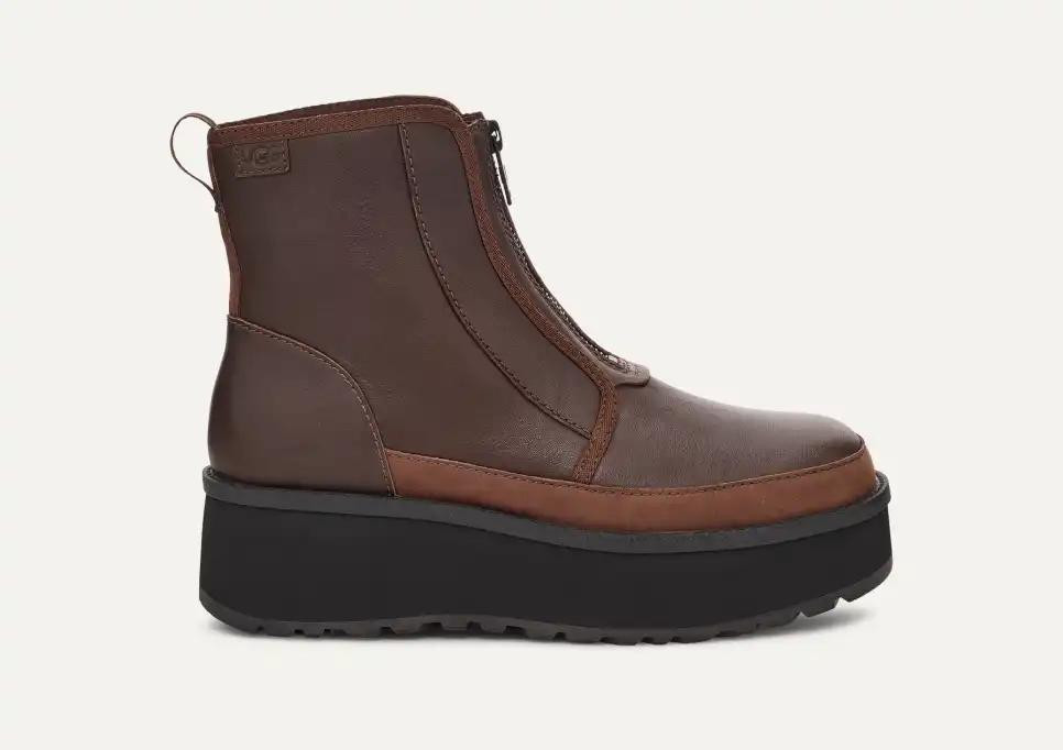 UGG W's Cityfunc Zip Burnt Cedar - Robert Frost Quality