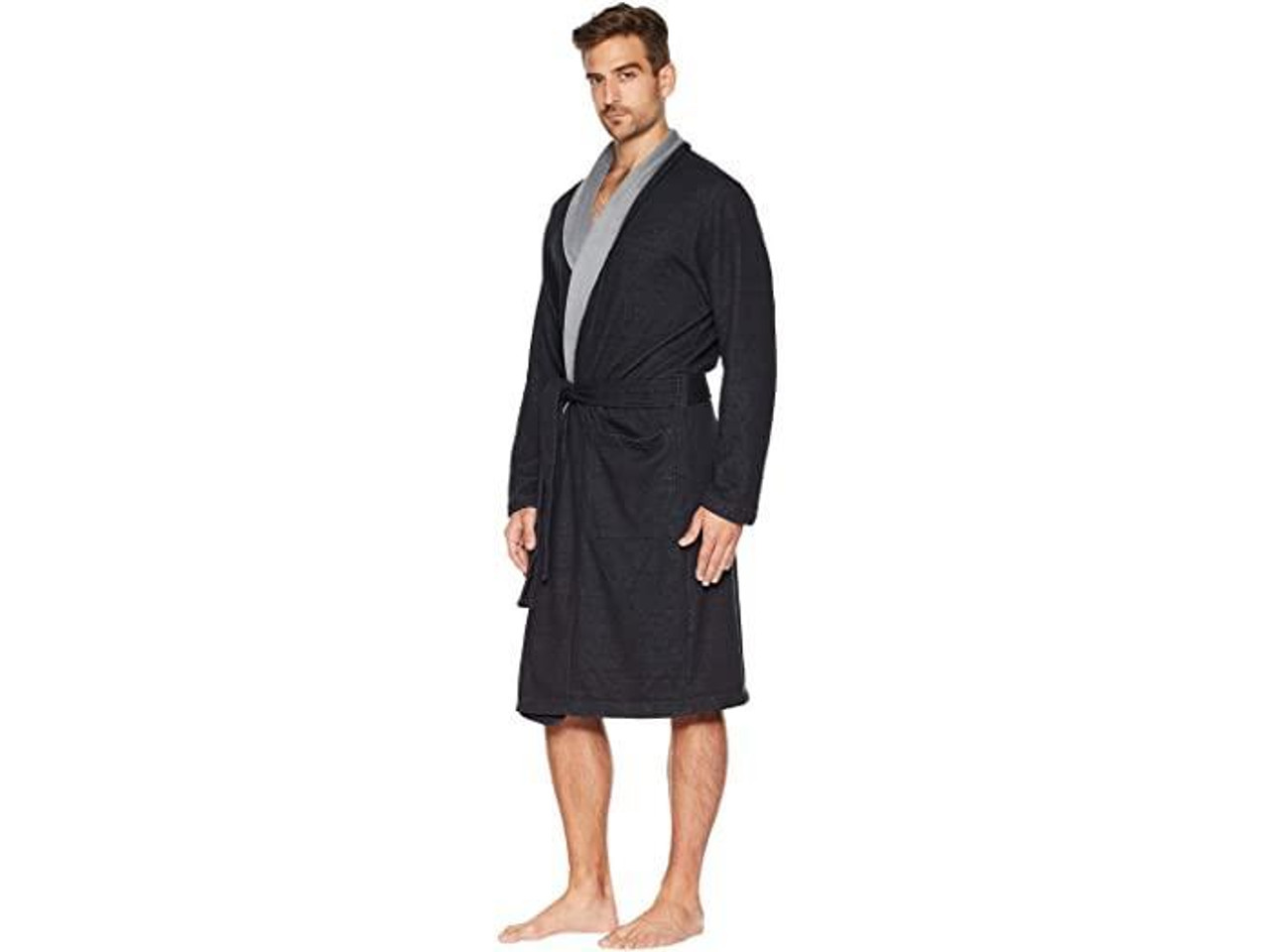 UGG Robinson Robe Black Heather - Robert Frost Quality