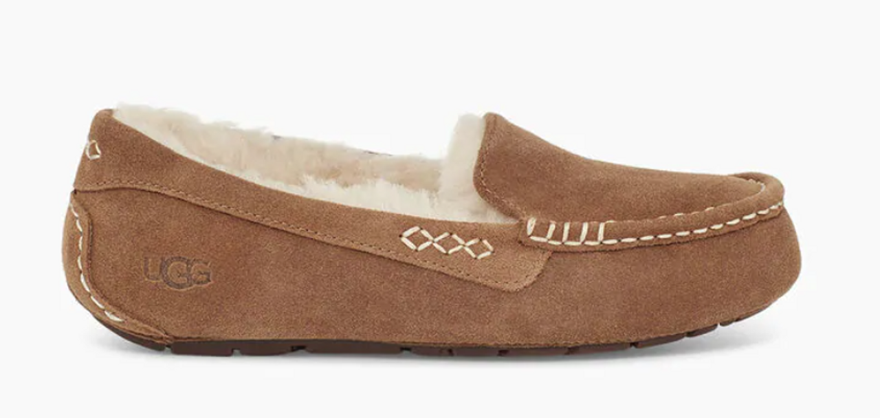 ugg ansley chestnut slippers