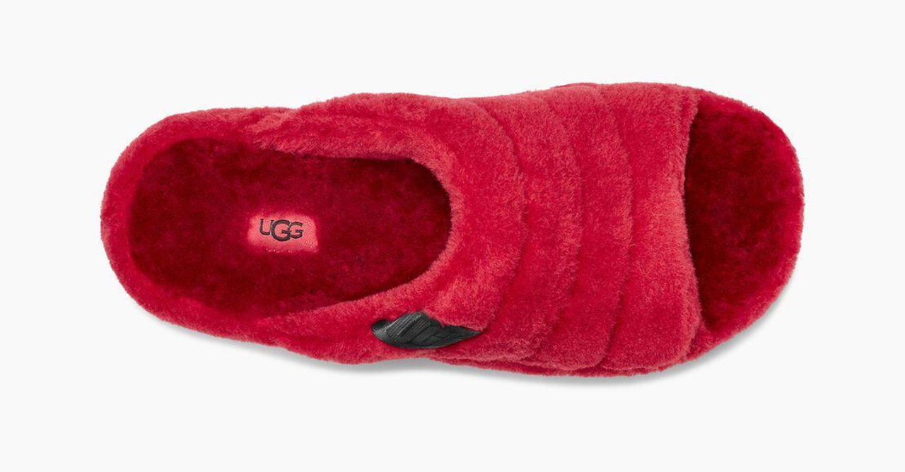 UGG Men's Fluff You Samba Red