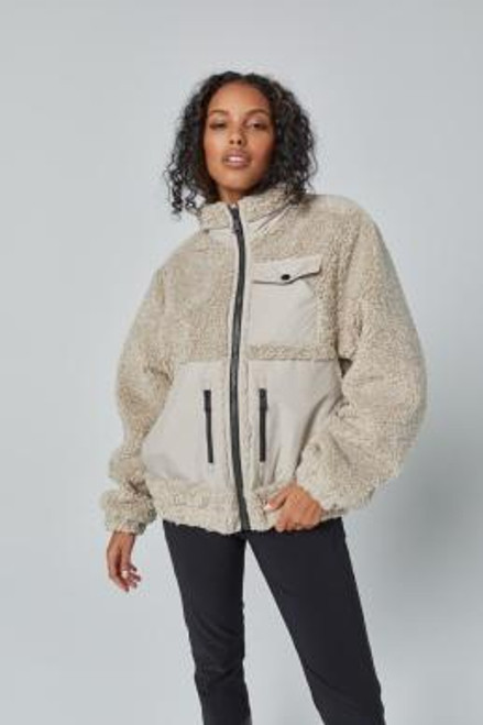 Alp N Rock Noelle Shearling Jacket Tan