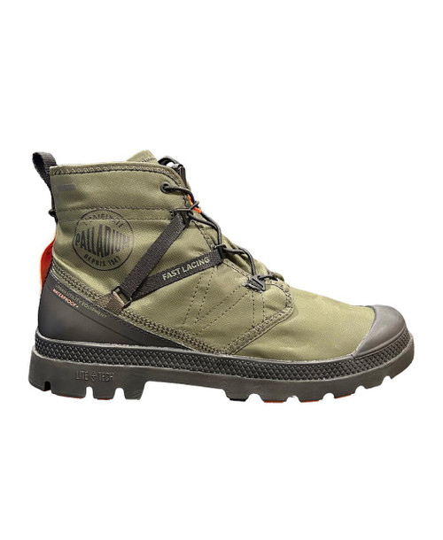 Palladium Unisex Pampa Travel Lite+Waterproof Olive Night