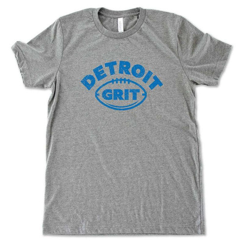 Detroit Grit S/S Heather Gray