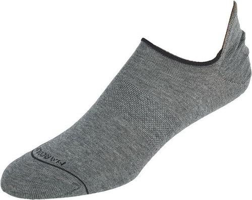 Marcoliani Invisible Touch Sneaker Socks Flannel Grey