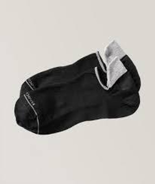 Marcoliani Invisible Touch Sneaker Socks Black