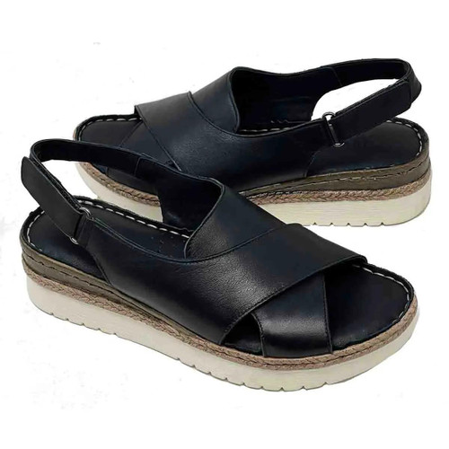 Vital Arch Salsa Black Sandal