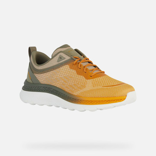 Geox Spherica Actif X Sneaker Yellow/Sage