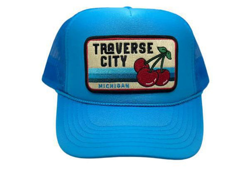 Third Coast Love Traverse City Foam Trucker Blue
