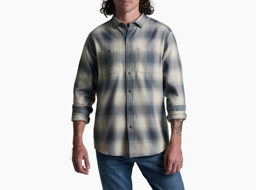 Kuhl Law Long Sleeve Flannel Fog Harbor Kuhl Law Long Sleeve Flannel Fog Harbor