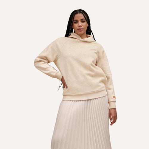 UGG W's Classic Hoodie Sand Heather