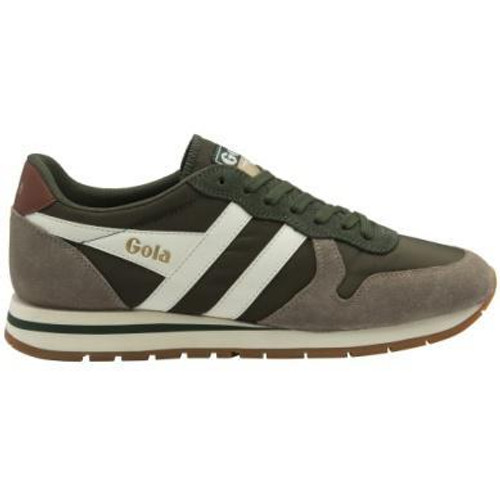 Gola Men's Daytona Chute Sneaker Dk Khaki/Rhino/Off White Gola Men's Daytona Chute Sneaker Dk Khaki/Rhino/Off White