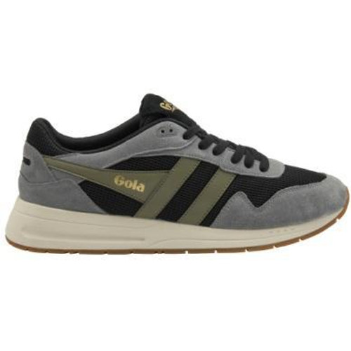 Gola Men's Delta Sneaker Black/Ash/Khaki Gola Men's Delta Sneaker Black/Ash/Khaki