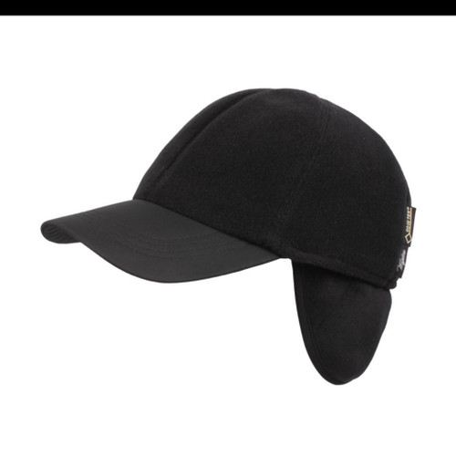 Wigens Gore-Tex Black Baseball Cap Wigens Gore-Tex Black Baseball Cap