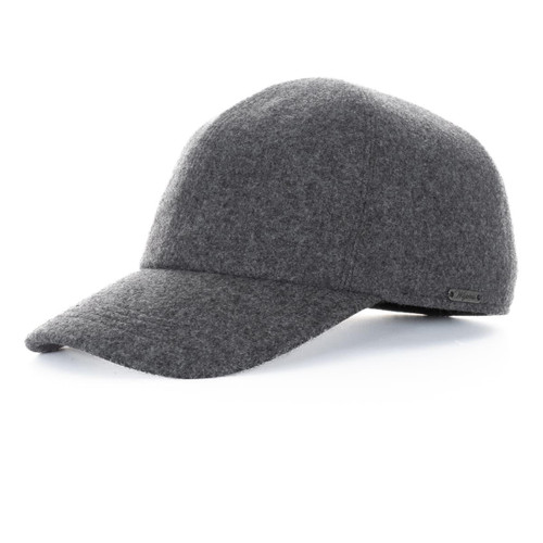 Wigens Wool Baseball Cap Grey Melange Wigens Wool Baseball Cap Grey Melange