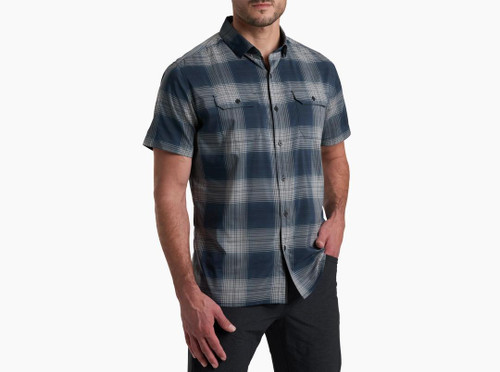 Kuhl Response Short Sleeve Shirt Midnight Tide