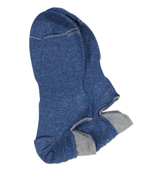 Marcoliani Invisible Touch Sneaker Socks Nautic Marl size Small